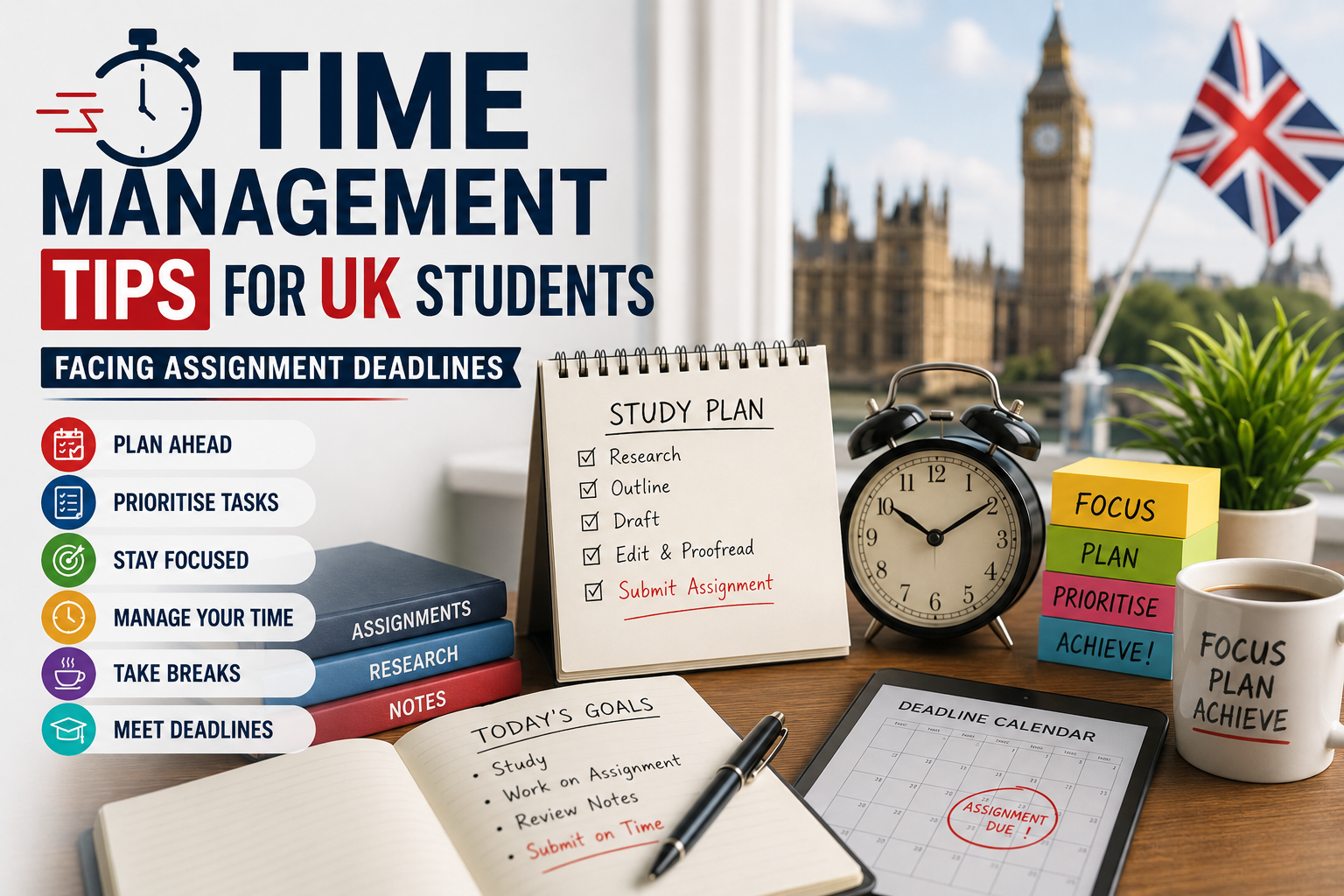 Time Management Tips for UK Students Facing Assignment Deadlines