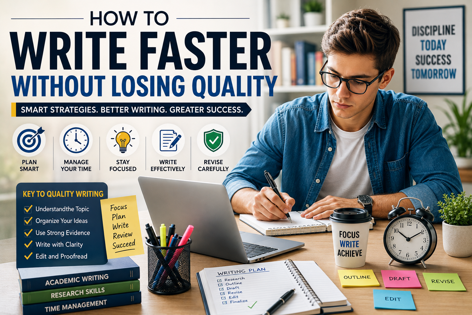 How to Write Faster Without Losing Quality