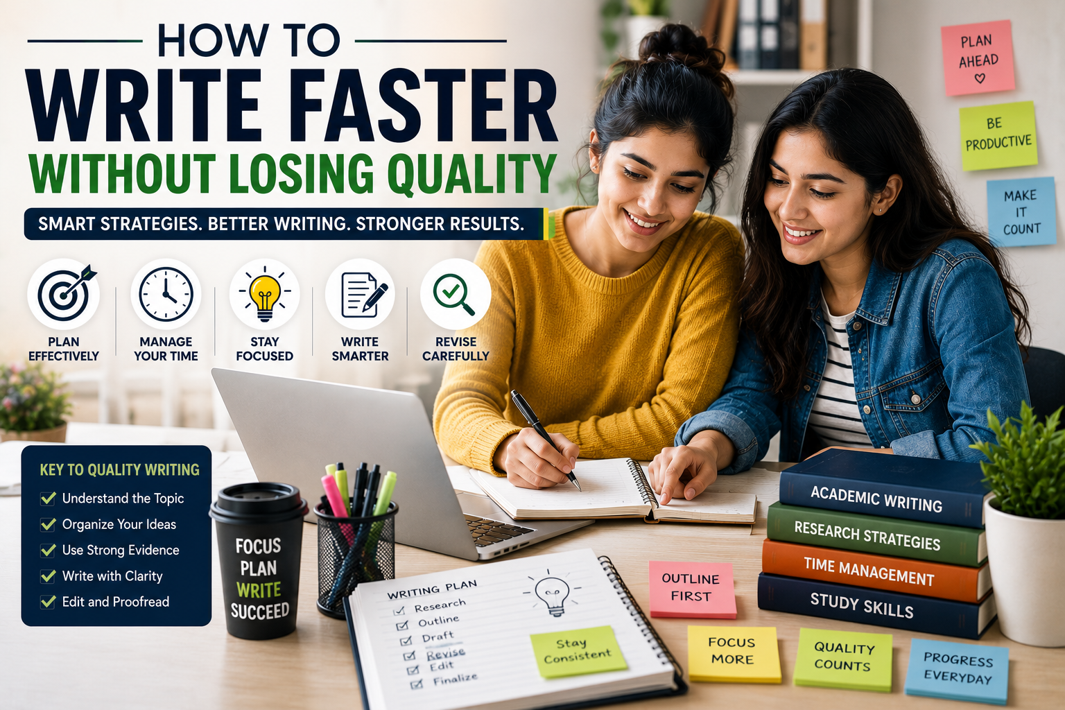 How to Write Faster Without Losing Quality