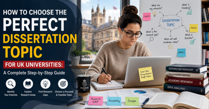 How to Choose the Perfect Dissertation Topic for UK Universities: A Complete Step-by-Step Guide