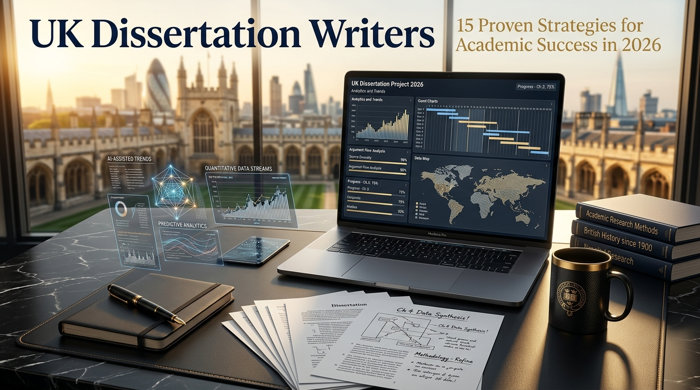 UK Dissertation Writers: 15 Proven Strategies for Academic Success in 2026