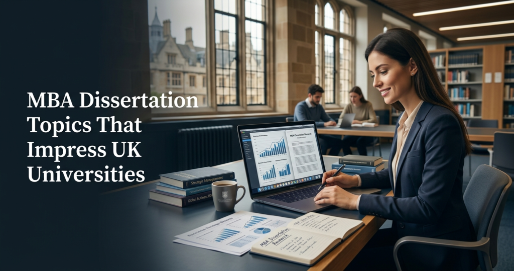MBA Dissertation Topics That Impress UK Universities: A Complete Guide for 2026 Students
