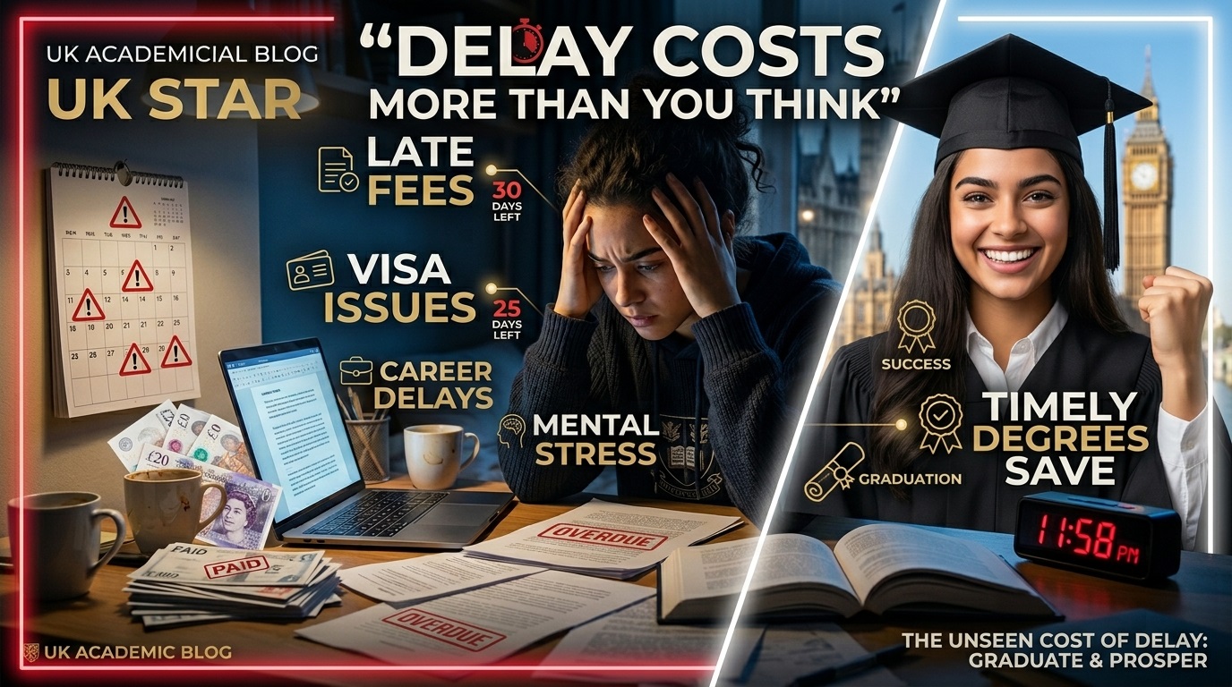 The Real Cost of Delaying Dissertation