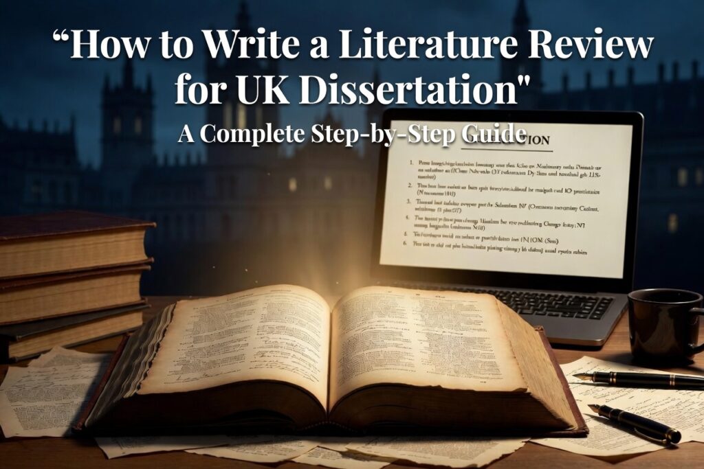 How to Write a Literature Review for UK Dissertation: A Complete Step-by-Step Guide
